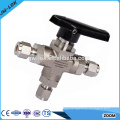 Industrial manual flange ball valve